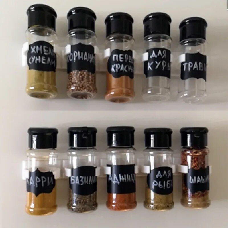 Eco-Friendly 100ML Spice & Condiment Shaker Jars - Perfect for Kitchen Organization