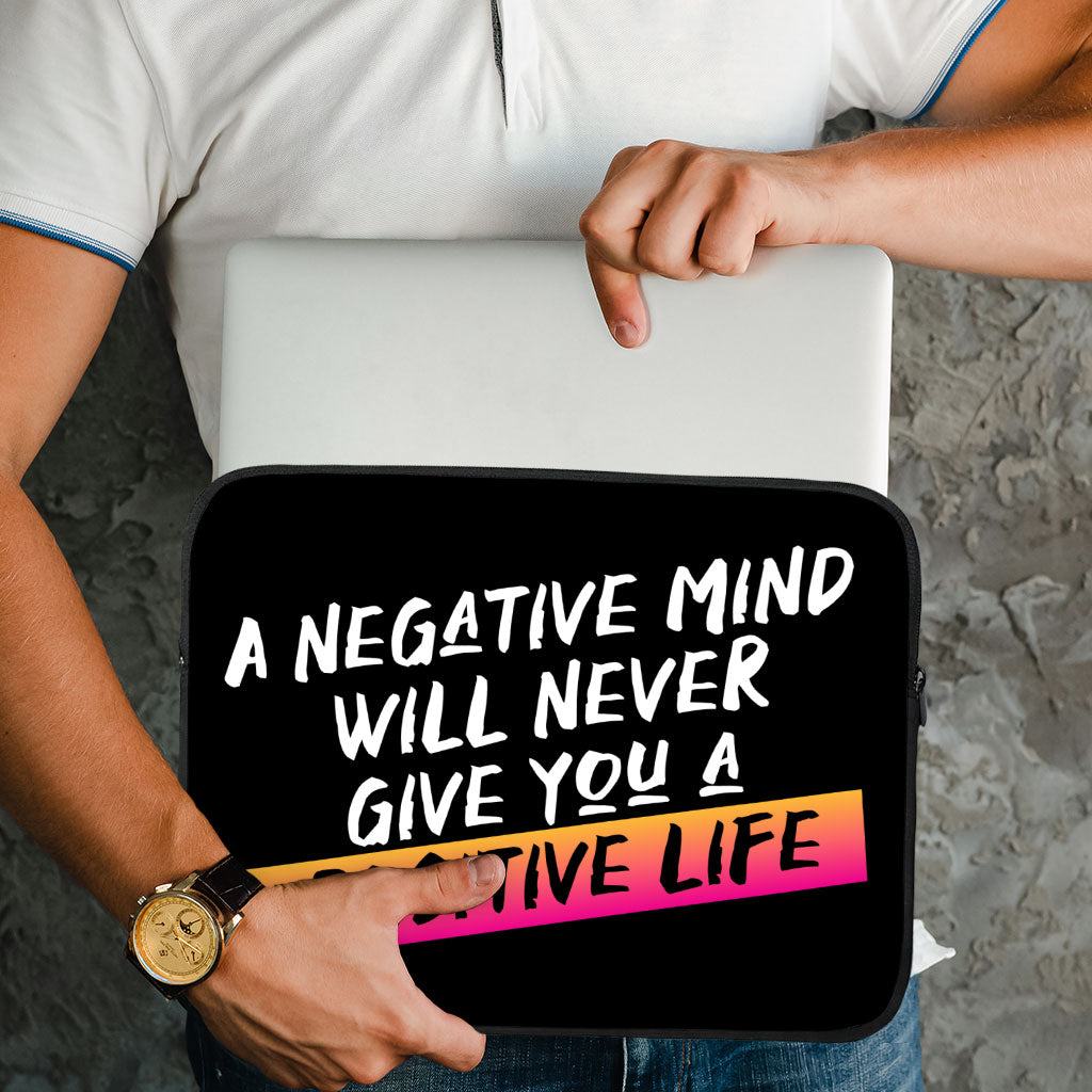 Positive Quote MacBook Pro 14" Two-Sided Sleeve - Trendy Laptop Sleeve - Cool MacBook Sleeve