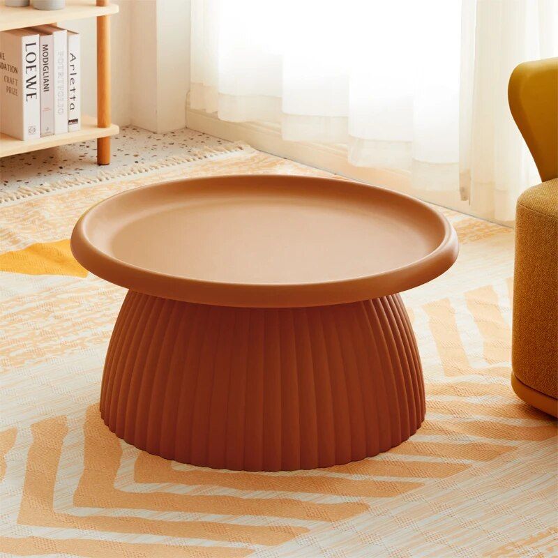 Modern Minimalist Round Coffee Table