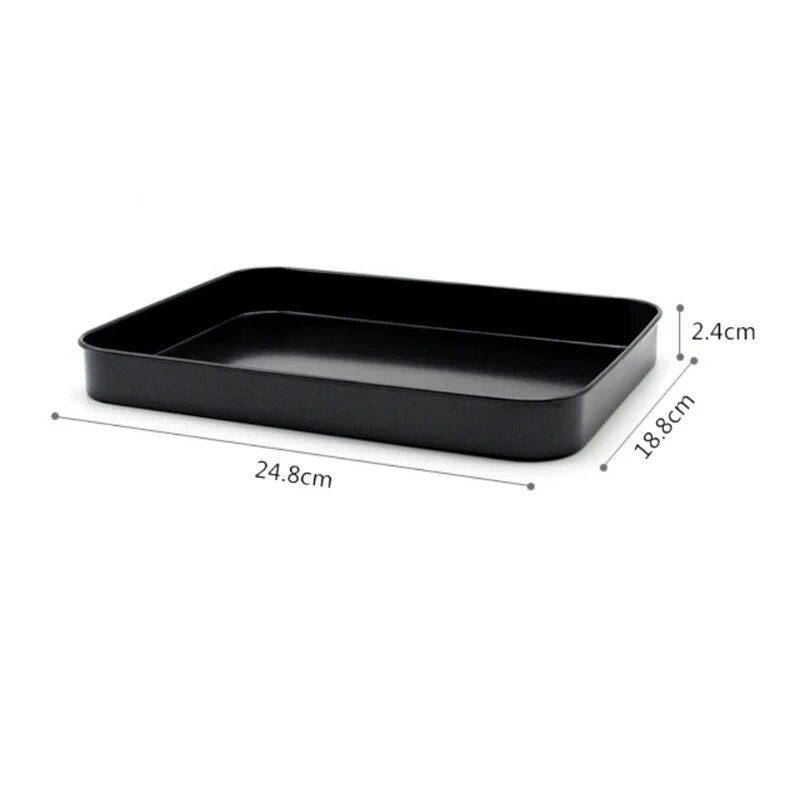 Premium Non-Stick 8-Inch Rectangular Baking Tray for Bread and Cakes