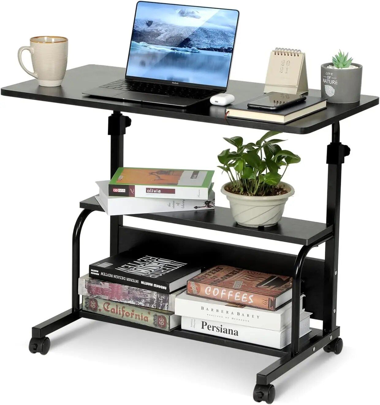 Compact & Adjustable Multipurpose Standing Desk for Small Spaces