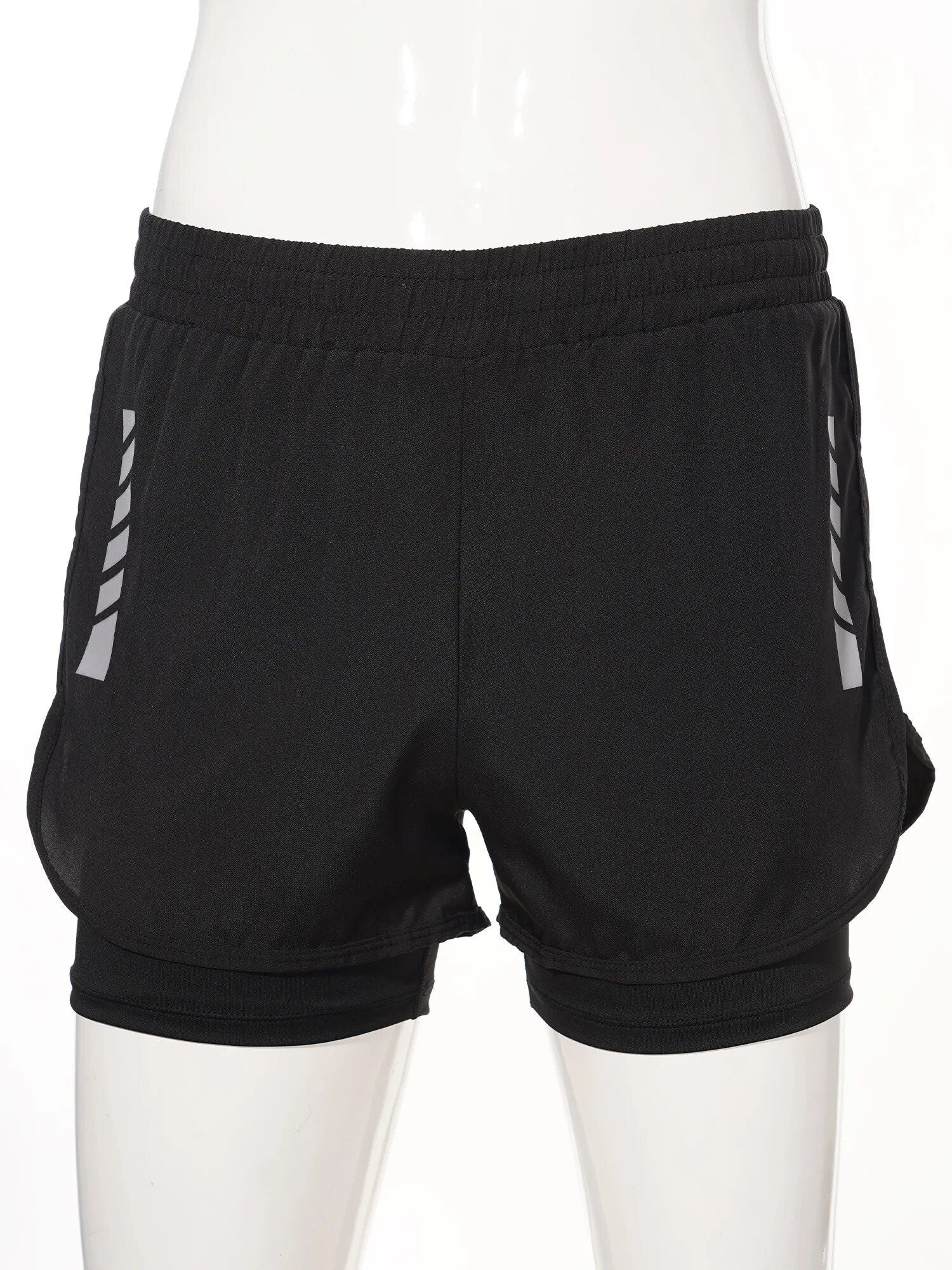 Kids Boys Versatile Sport Shorts | Elastic Waistband | Double Layered | 7-14Y