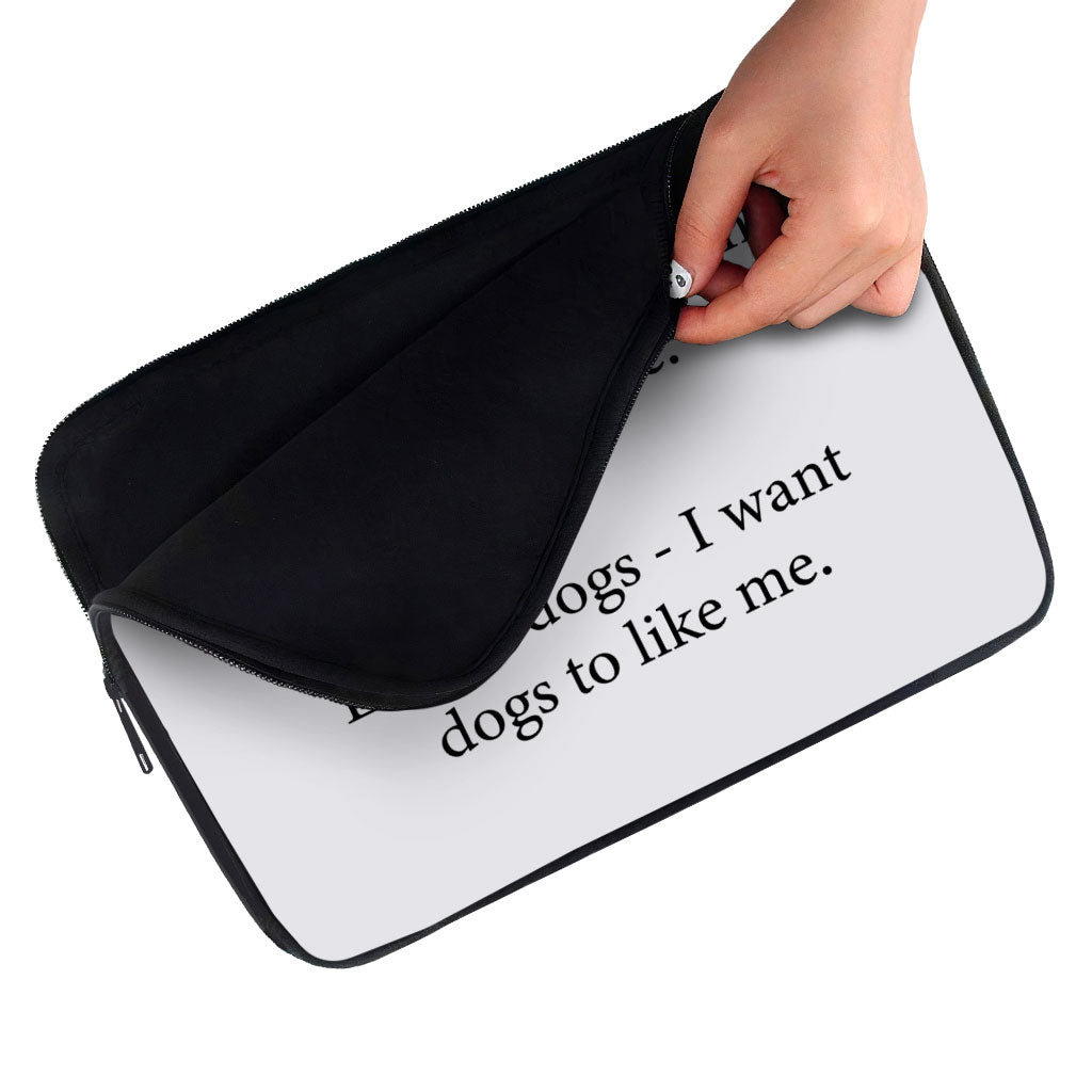 Dog Lover iPad Sleeve - Printed Tablet Sleeve - Funny Carrying Case