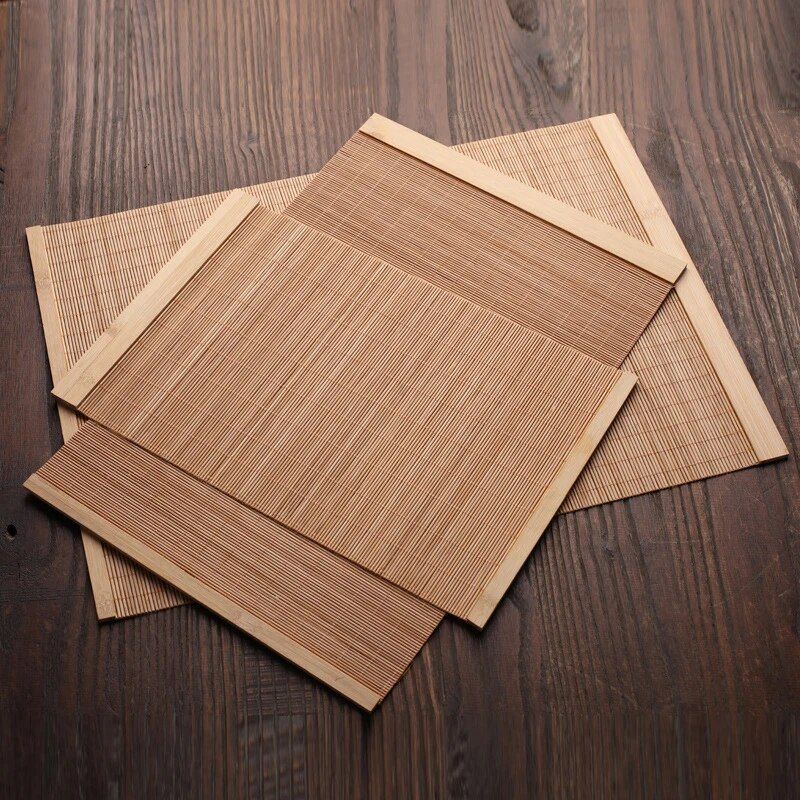 Elegant Bamboo Table Mat - Eco-Friendly Japanese Style Insulated Dining Runner