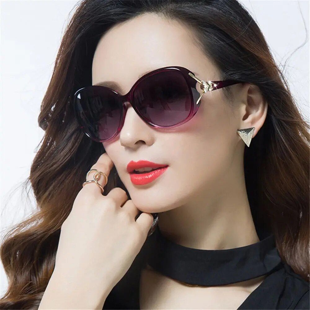 Chic Vintage Oversized Polarized Sunglasses