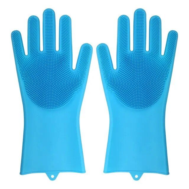 Multi-Purpose Silicone Dishwashing Gloves