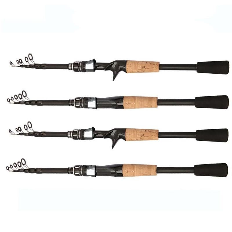 Professional Telescopic Baitcasting Fishing Rod