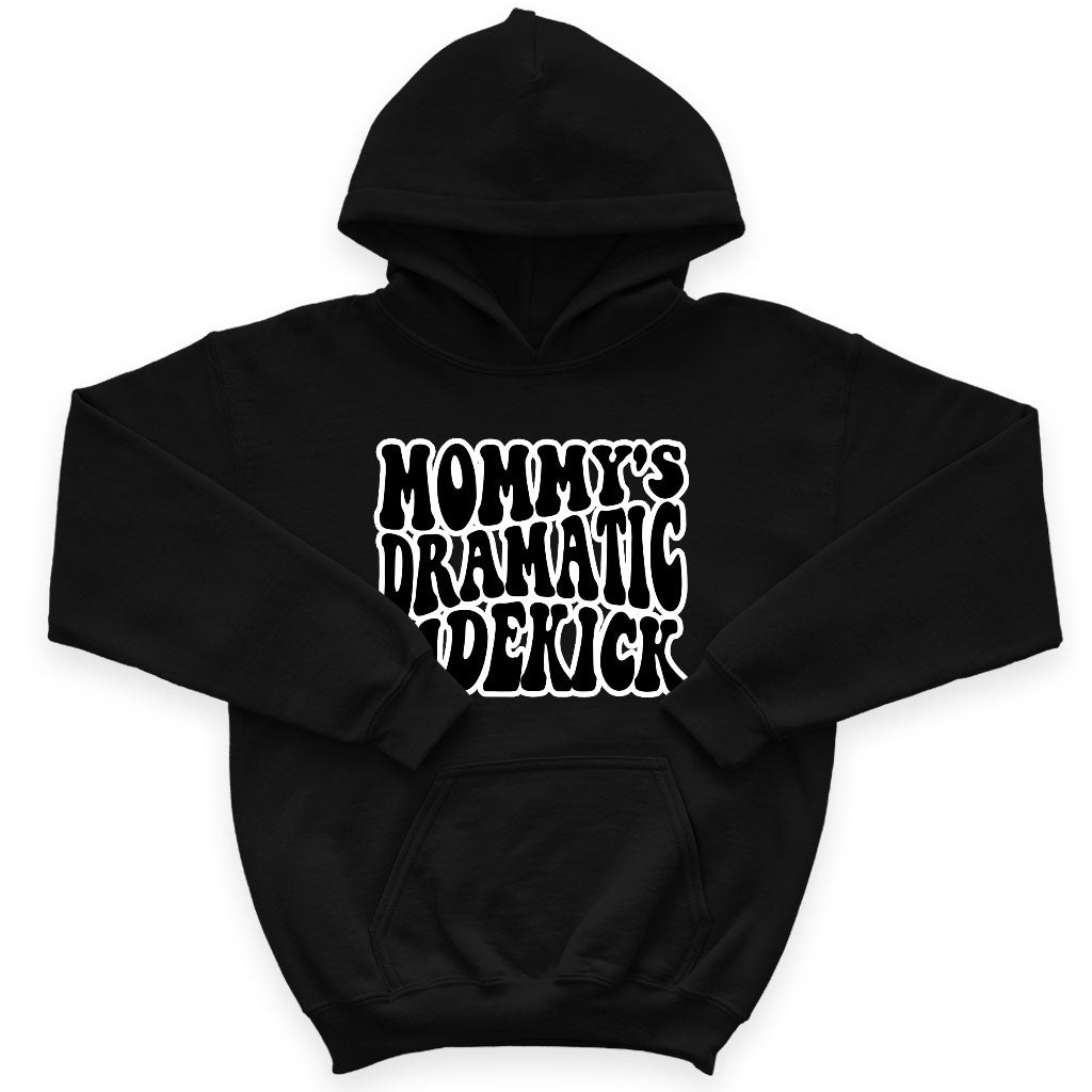 Dramatic Kids' Sponge Fleece Hoodie - Funny Design Kids' Hoodie - Cool Design Hoodie for Kids