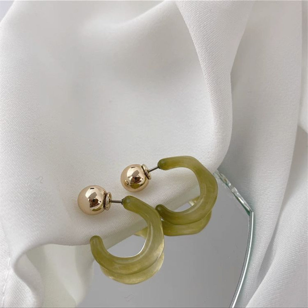 Hoop Irregular Earrings