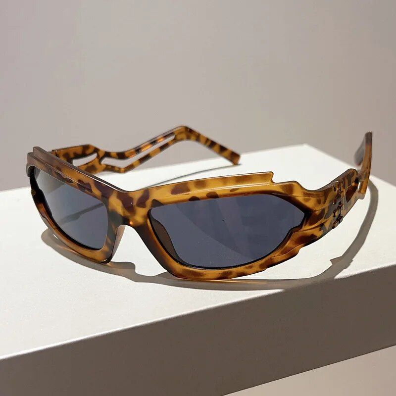 Vintage Futuristic Steampunk Sunglasses