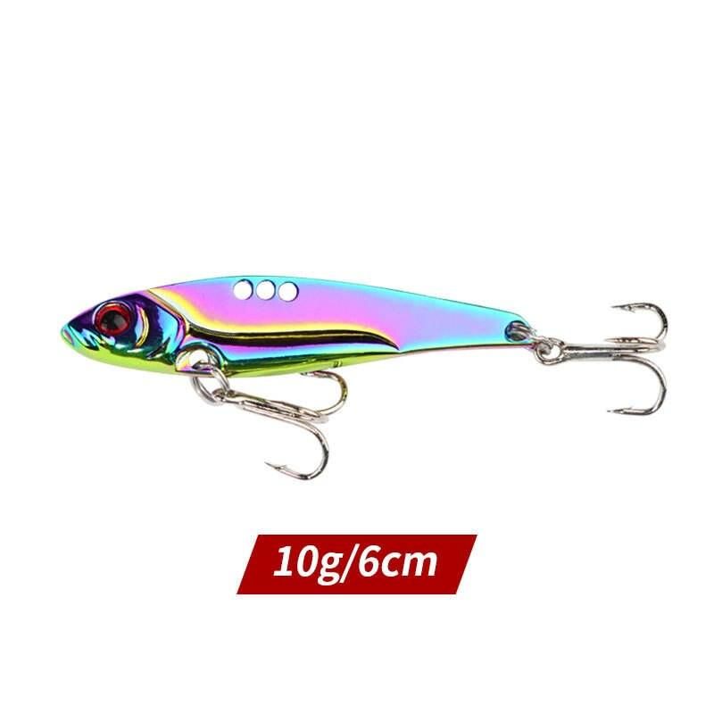 Multi-Color Long Cast Vibration VIB Sequin Fishing Lure