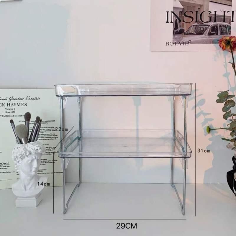 Clear Foldable Desk Organizer