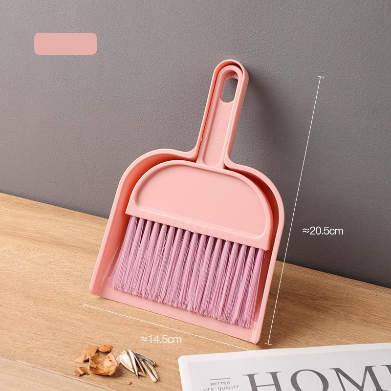 Compact Mini Broom and Dustpan Set - Ideal for Desktop and Small Area Cleaning