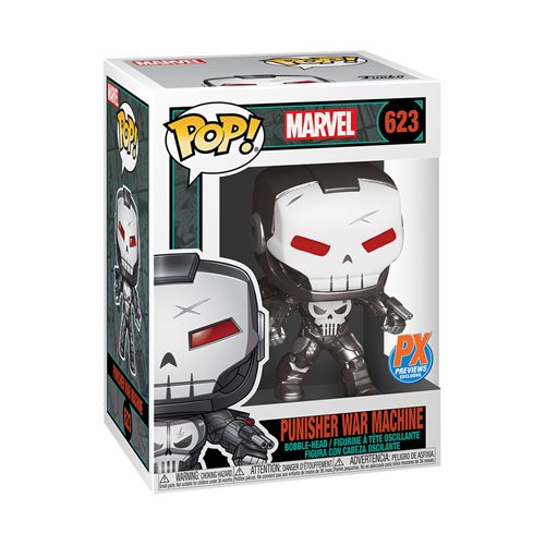 Marvel Punisher War Machine Pop! Vinyl Figure - Previews Exclusive