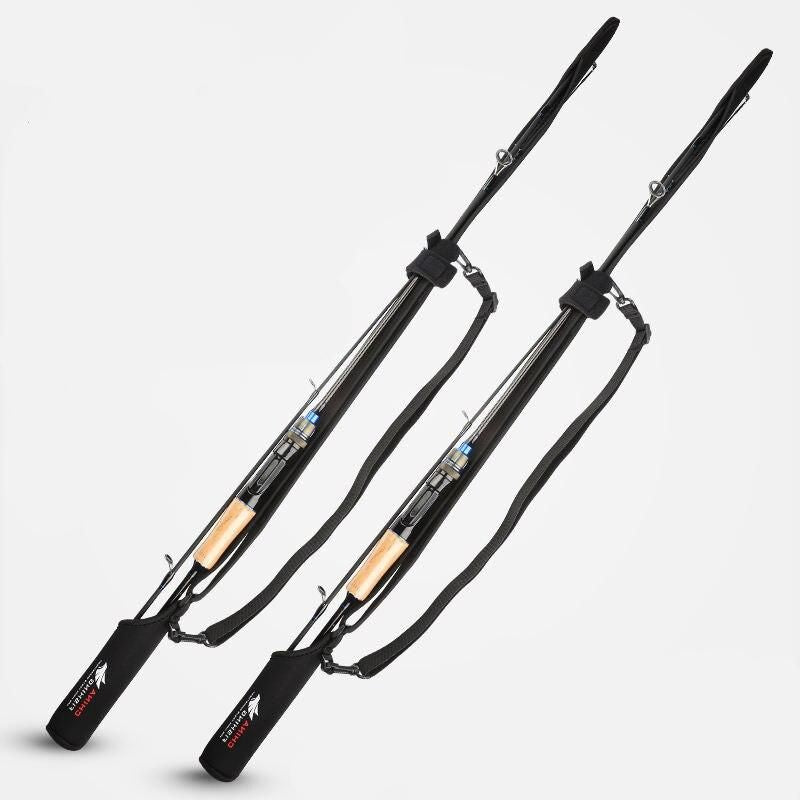 Compact Neoprene Fishing Rod Carrier