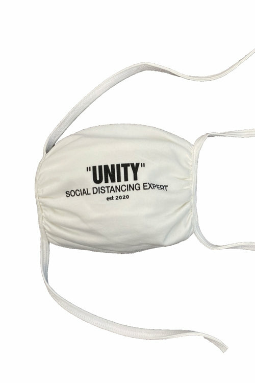 Peace Love Unity Respect "P.L.U.R." Adjustable tie up mask washable