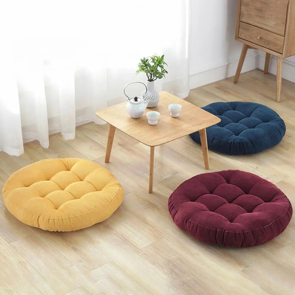 Ultra Comfort Round Plush Seat Cushion