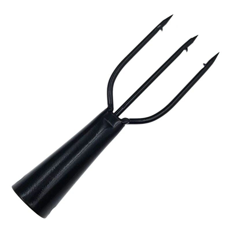 Versatile Spring Steel Fishing Harpoon - 3/4/5 Prong Fishing Fork Gaff