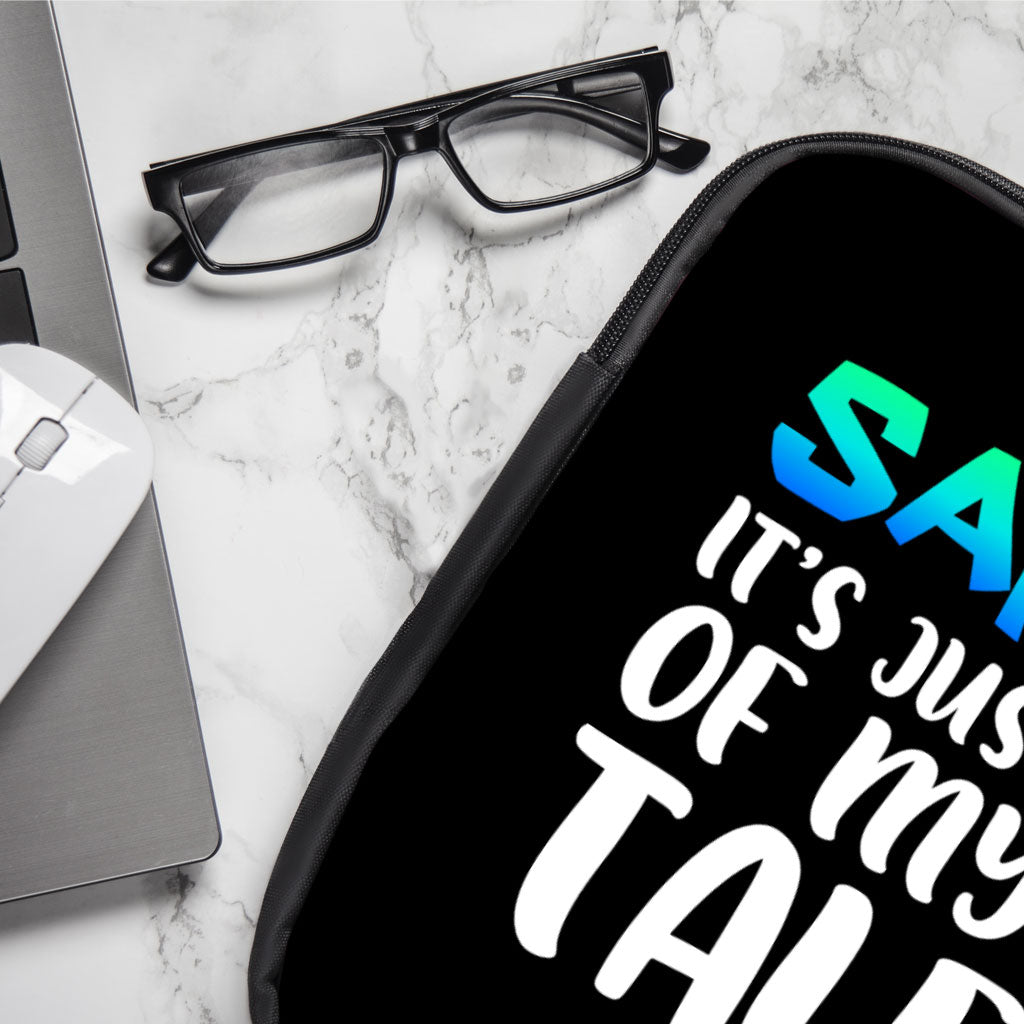 Sarcasm MacBook Pro 16" Two-Sided Sleeve - Funny Laptop Sleeve - Printed MacBook Sleeve