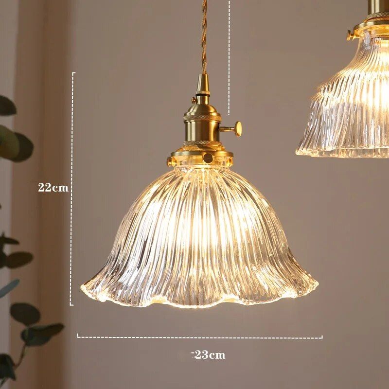 Modern Nordic Glass LED Pendant Light