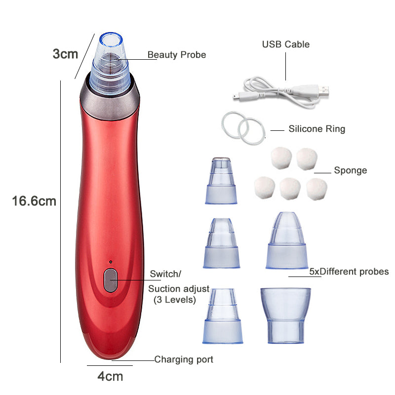 Electric Acne Blackhead Removing Skin Vacuum