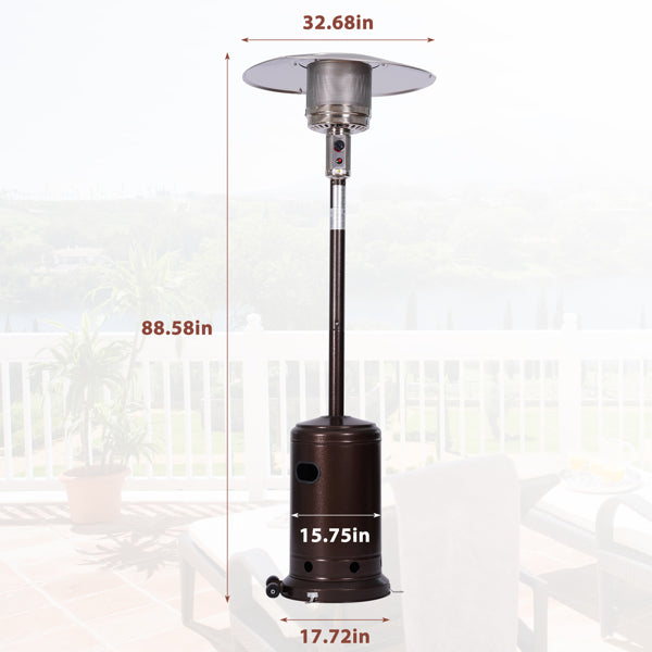 Outdoor Gas Heater Portable Heater With Auto Shut Off System