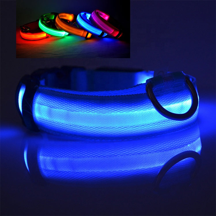 USB RECHARGEABLE LED PET COLLAR