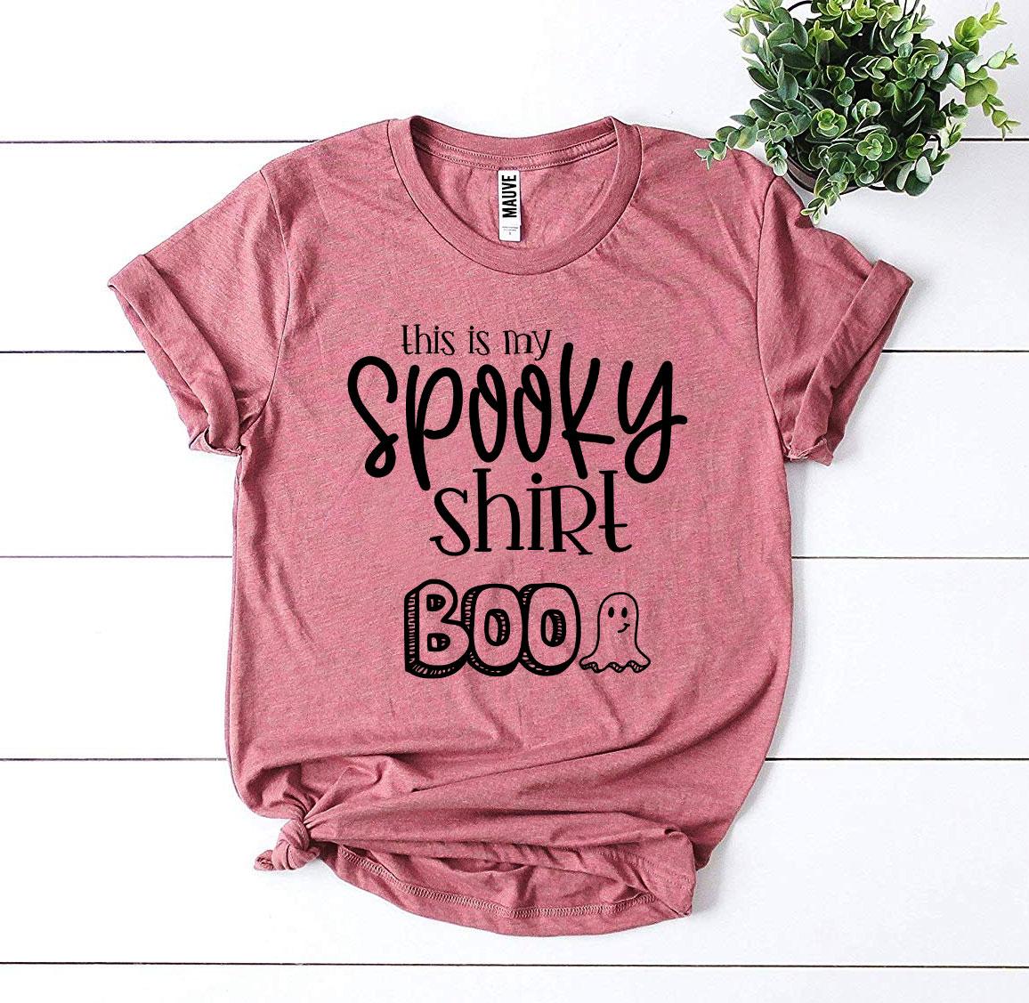 This Is My Spooky Shirt Boo T-shirt