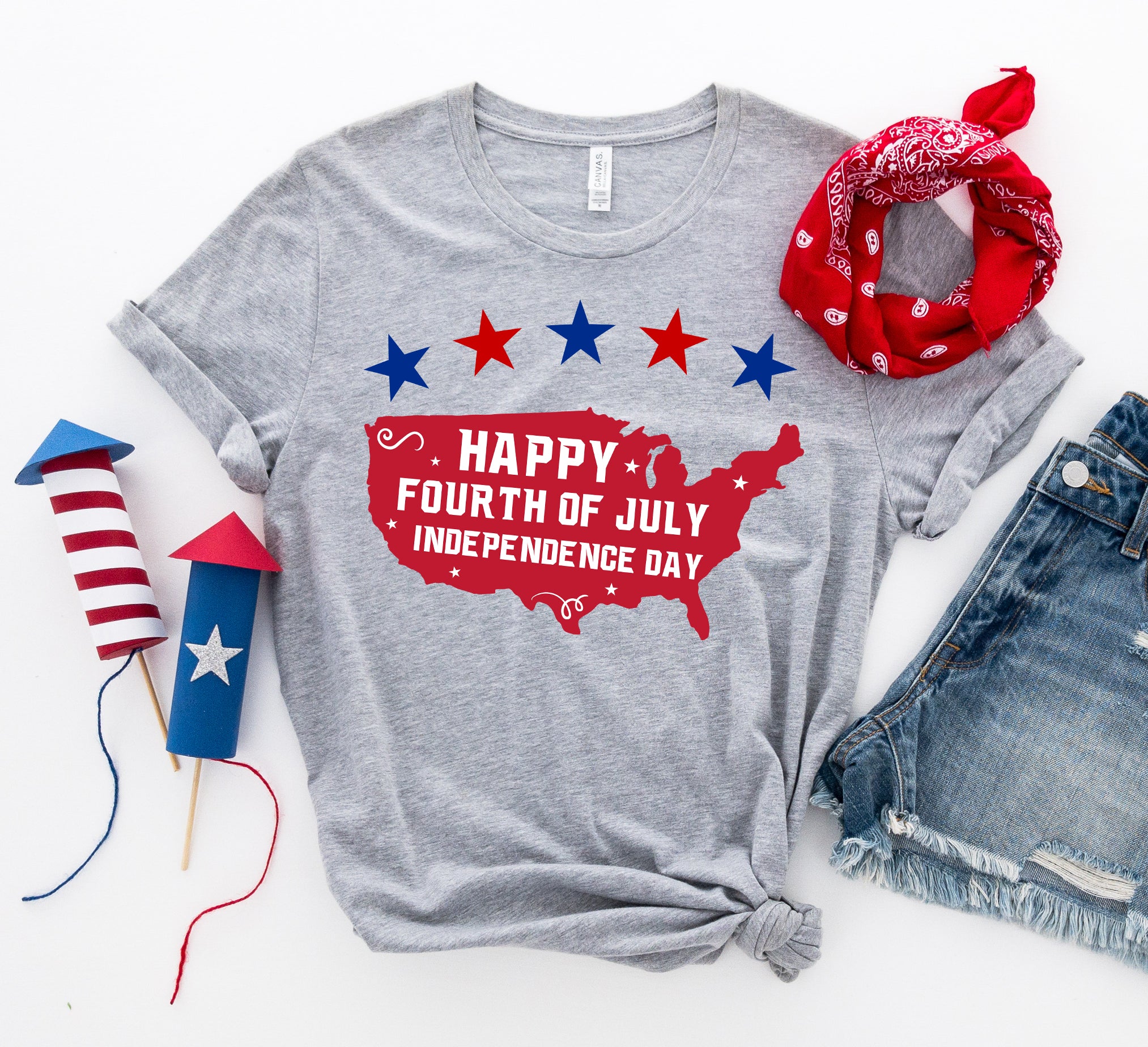 Happy Forth of July T-shirt | Agate