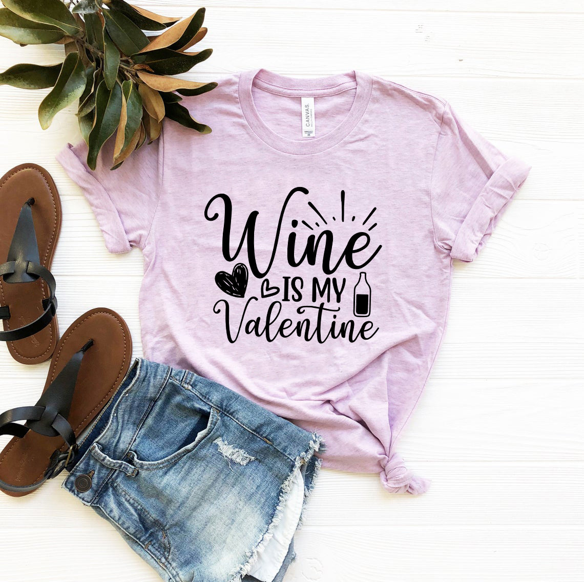 Wine Is My Valentine Shirt