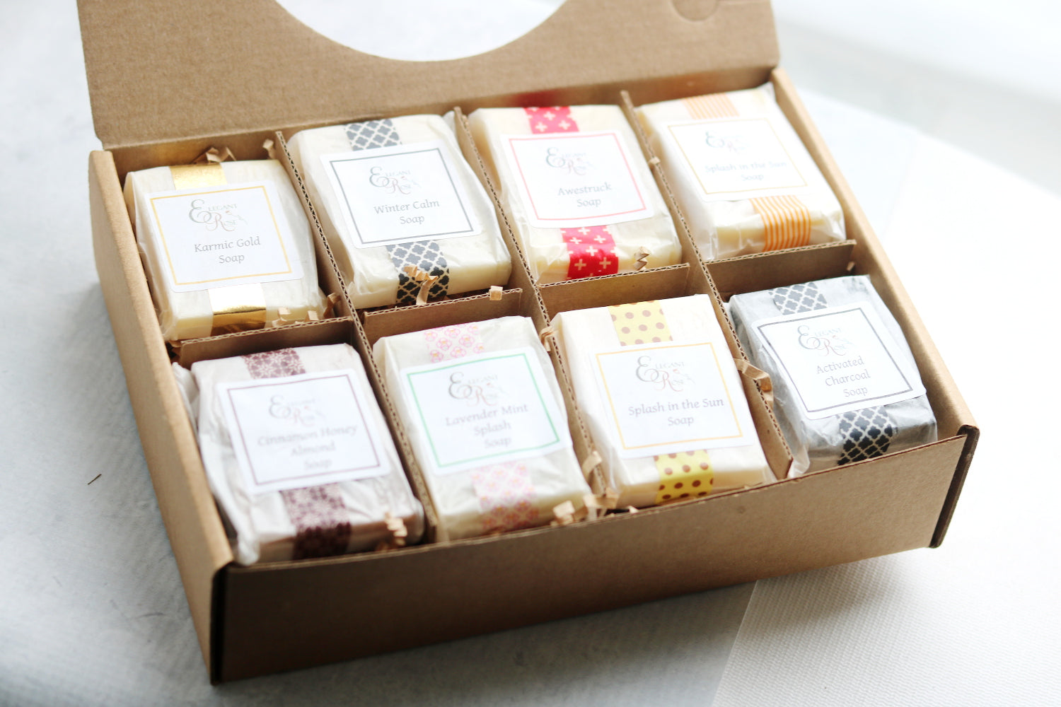 Soap Sampler Gift Set | Maroon Oliver