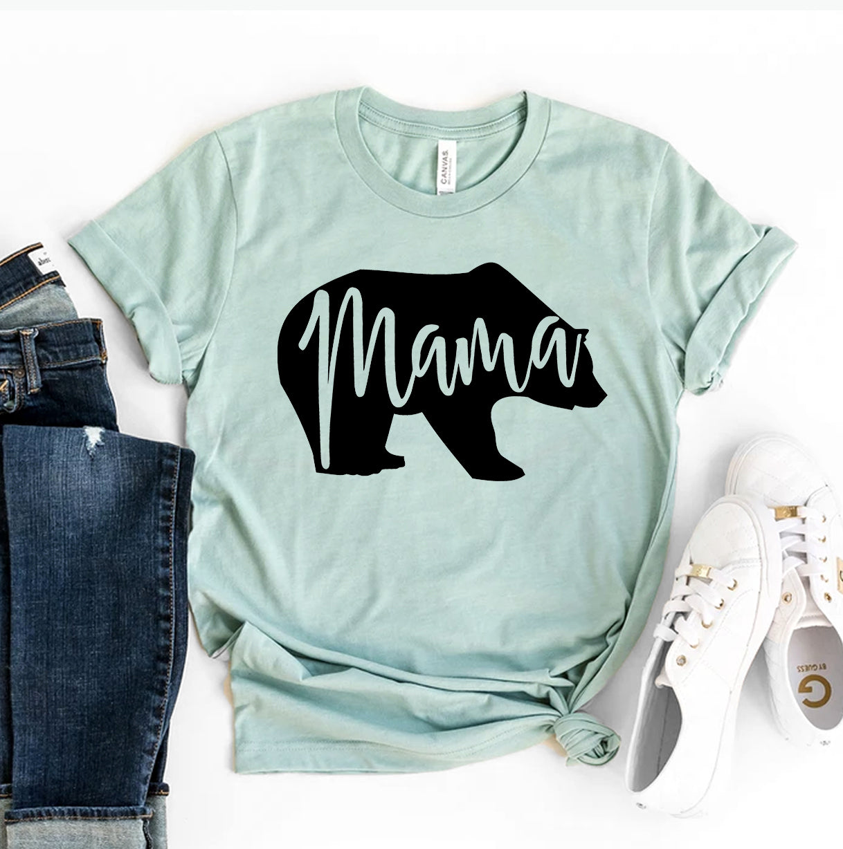 Mama Bear T-shirt | Agate