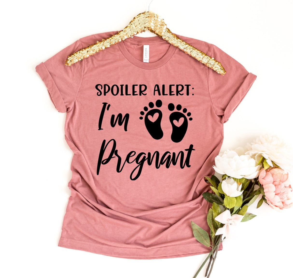 Spoiler Alert I'm Pregnant T-shirt | Agate