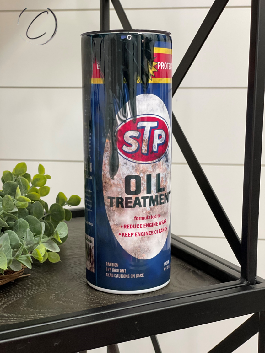 STP Oil Treatment 20oz Skinny Tumbler