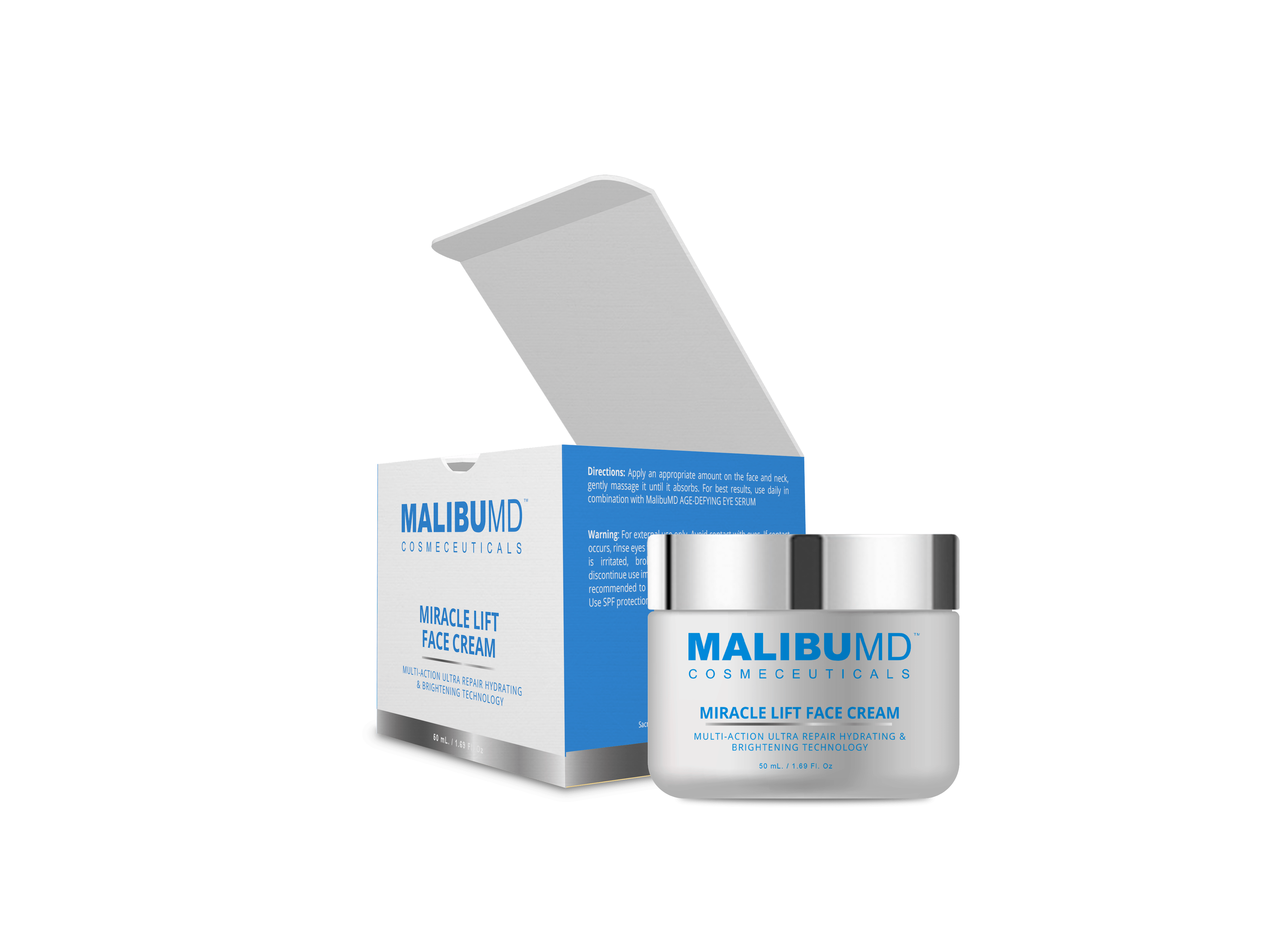 MALIBU MD, Miracle Lift Face Cream (30 Day Supply) Anti-Aging