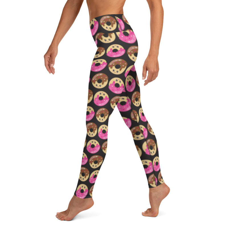 Donut black leggings, Capris and Shorts