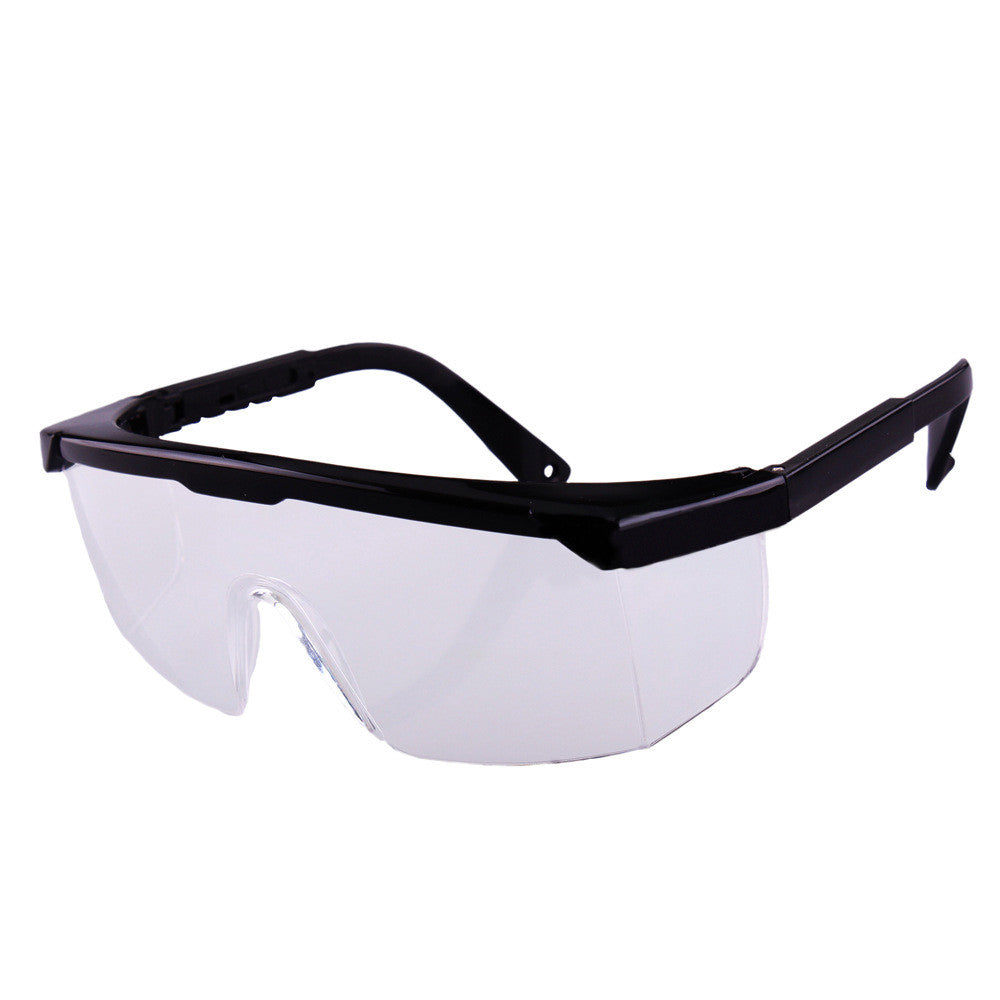 Anti-impact goggles for production operations retractable foot glasses