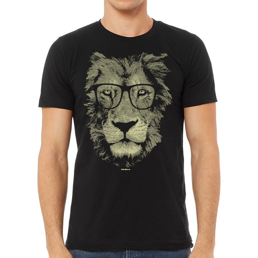 Lion Wearing Glasses