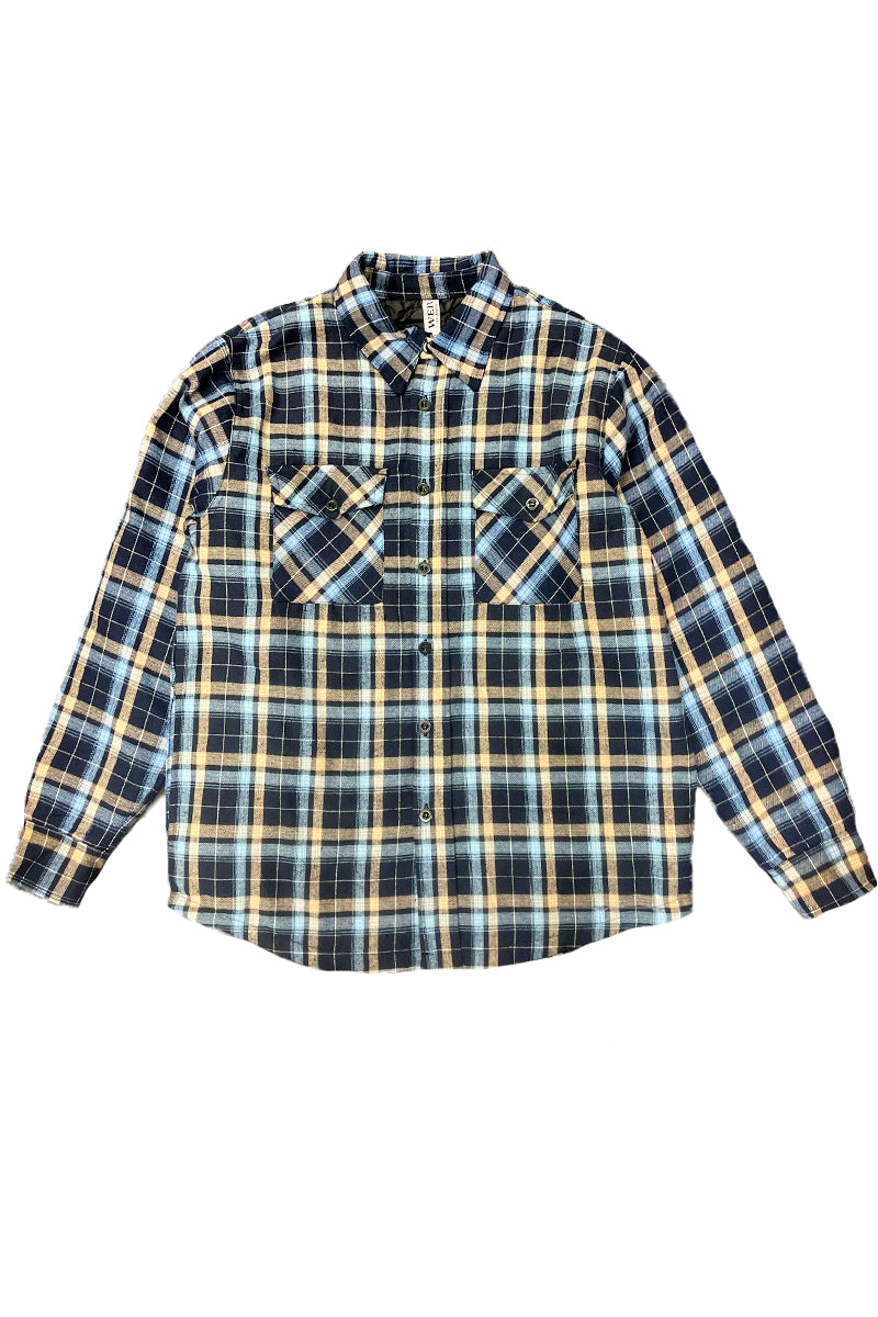 Quilted Flannel Shirt