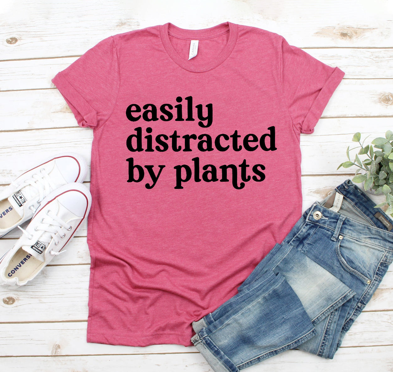 Easily Distracted By Plants T-shirt