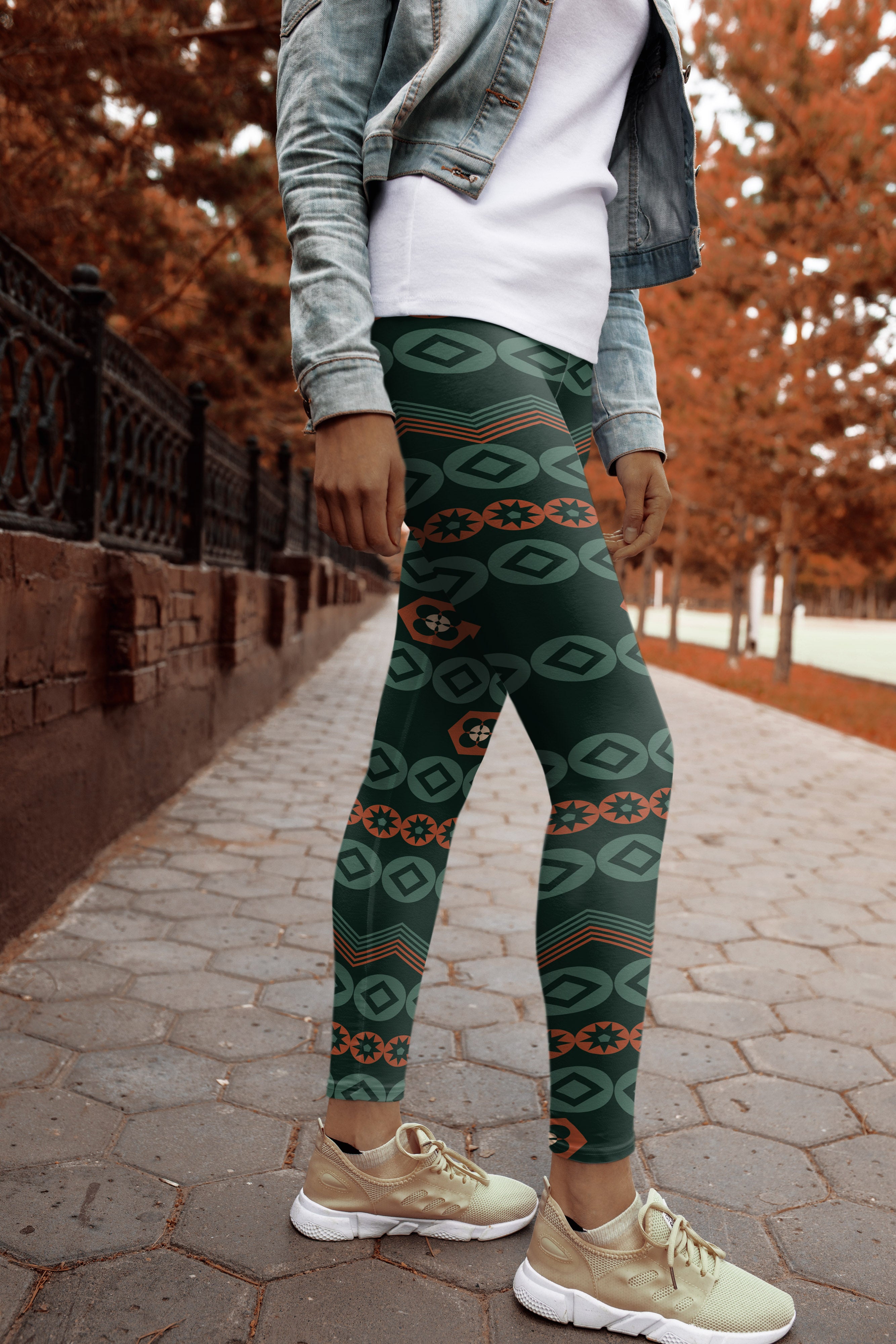 Boho High Waist Yoga Leggings