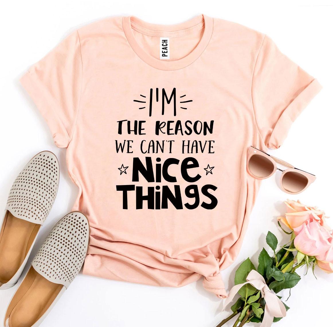 I’m The Reason We Can’t Have Nice Things T-shirt