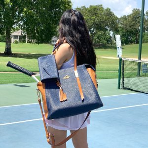 Designer large laptop, office, tennis and pickleball tote bag