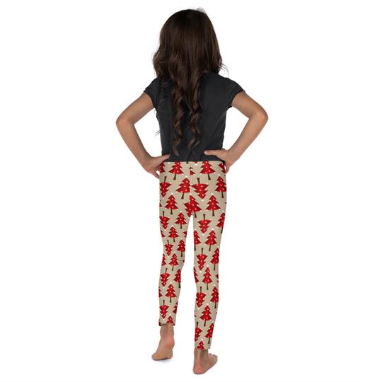 Kids Evergreen Tree Leggings