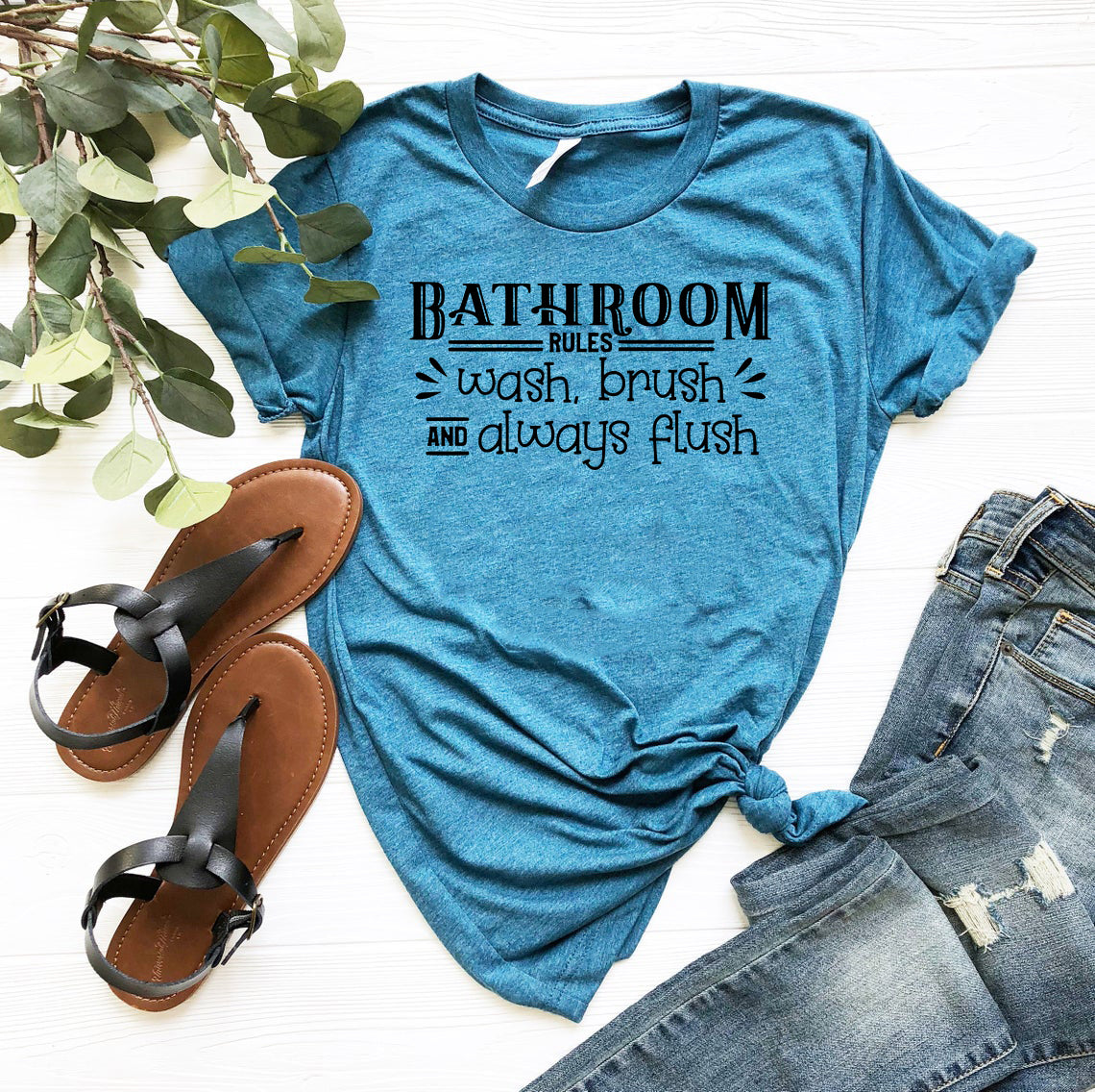 Bathroom Rules Shirt