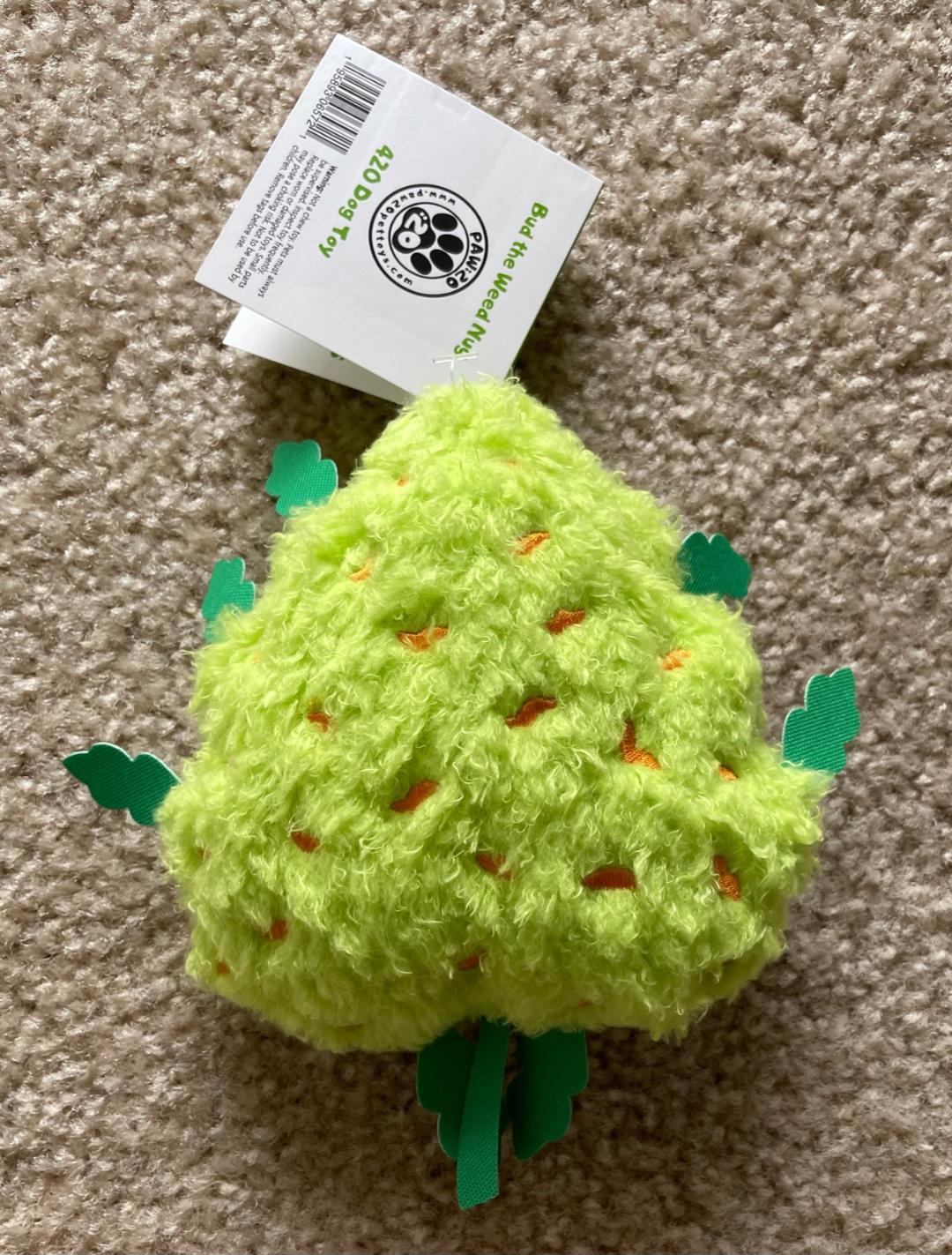 Bud the Weed Nug 420 Dog Toy