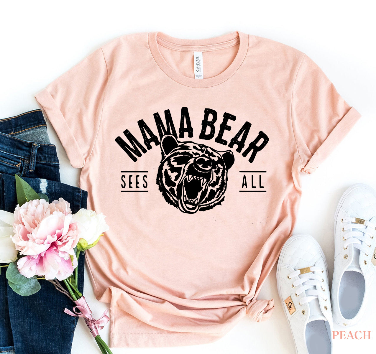 Mama Bear T-shirt | Agate