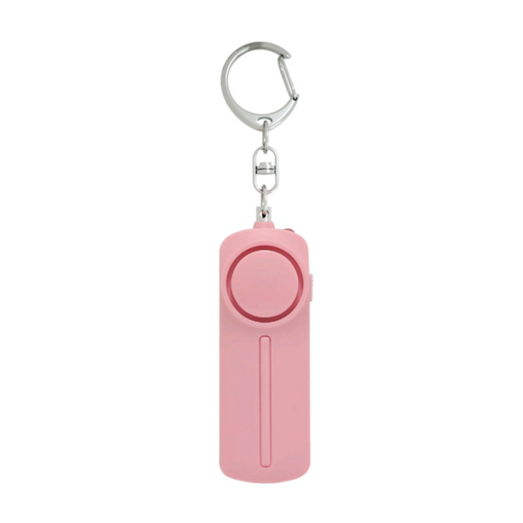 Self Defence Personal Alarm Keychain with LED Light | Yellow Pandora
