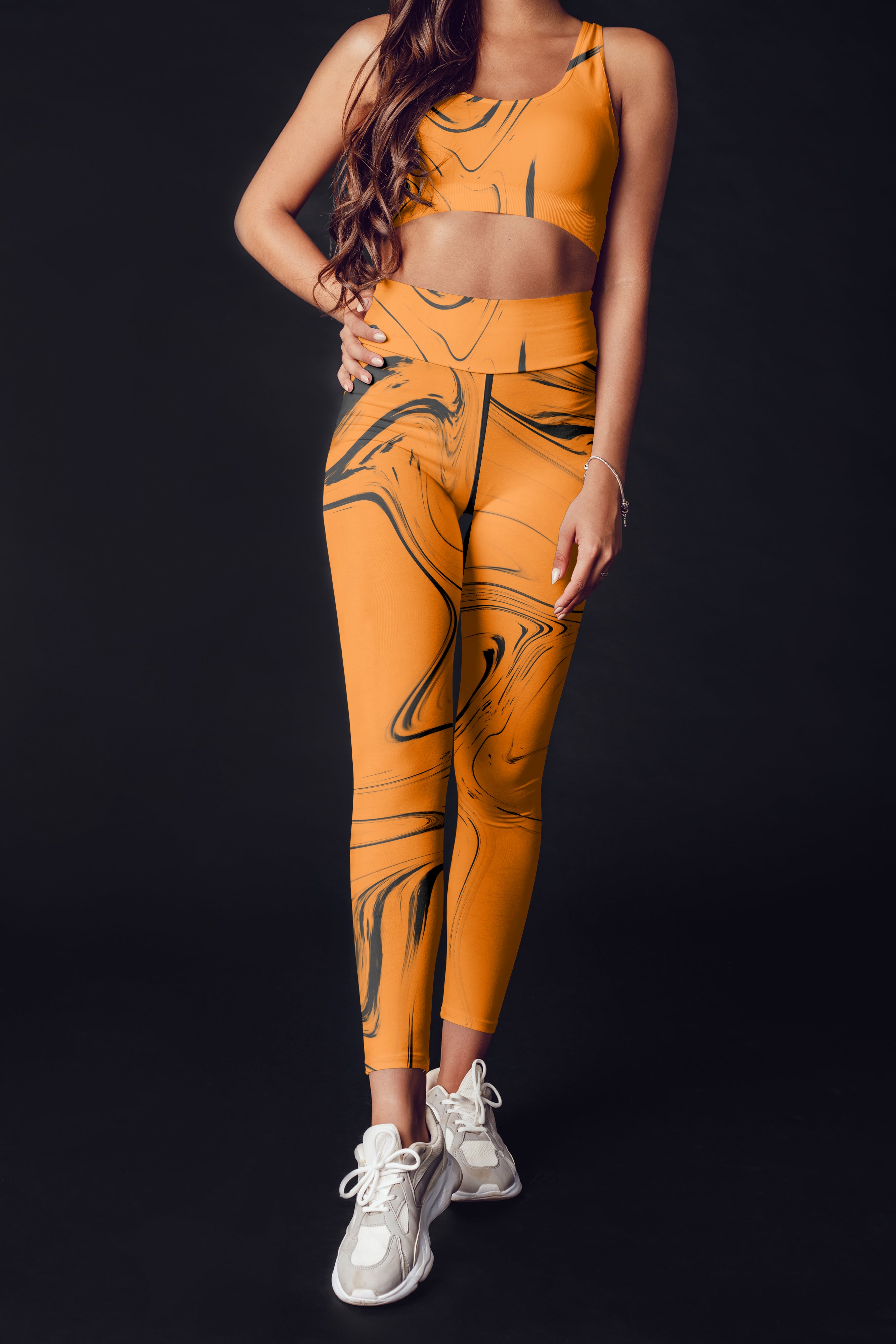 Liquid Orange Fitness Set