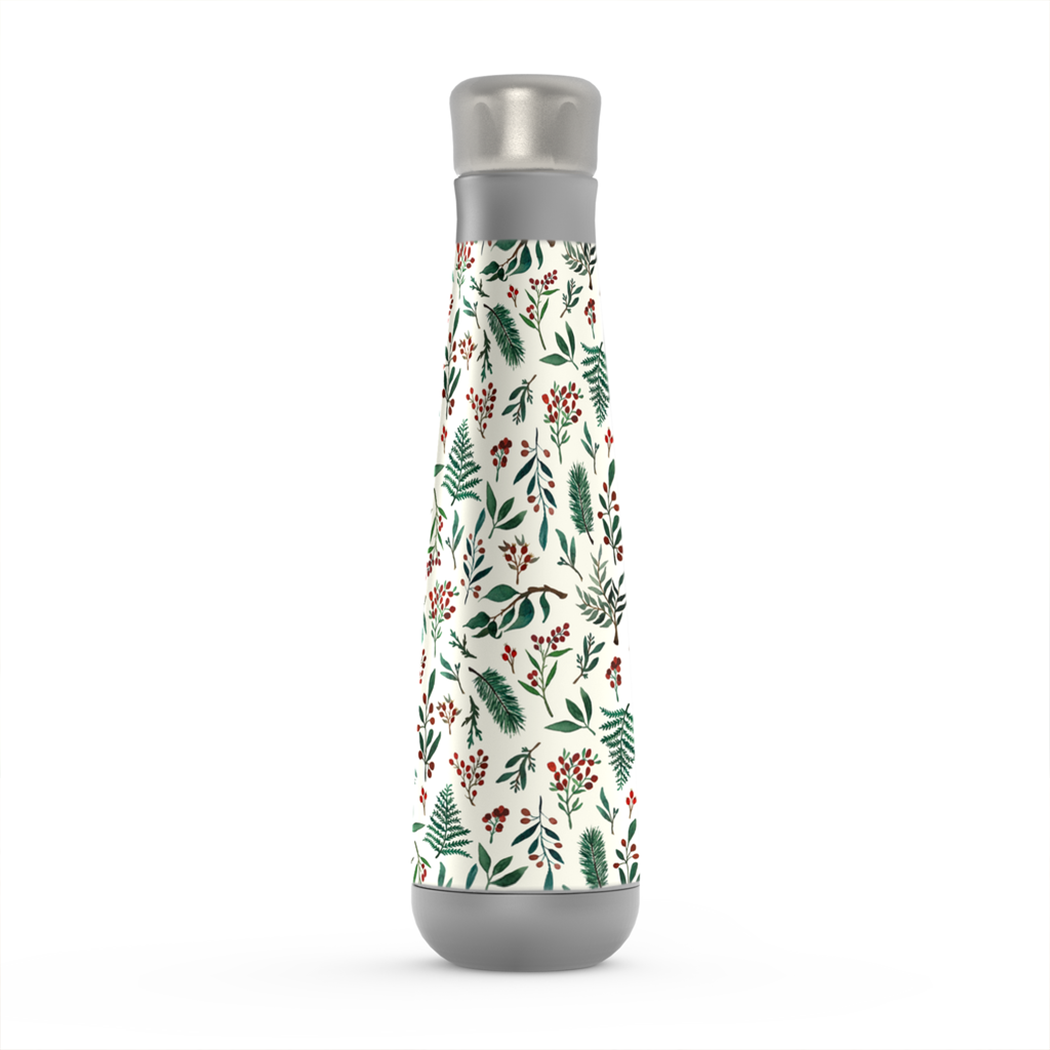 Christmas Berries Peristyle Water Bottle